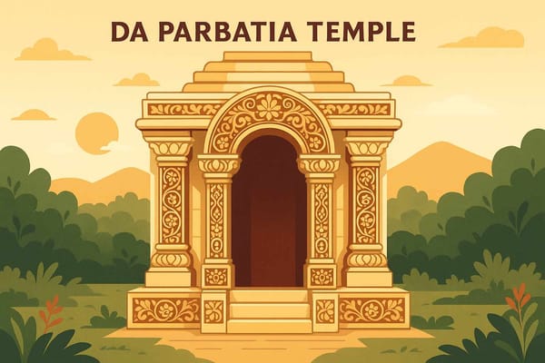 The Divine Architecture of Da Parbatia Temple: An Overview