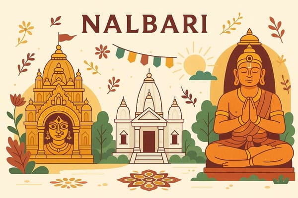 Nalbari's Diverse Shrines: Kali-Jain-Hanuman Temples Beckon