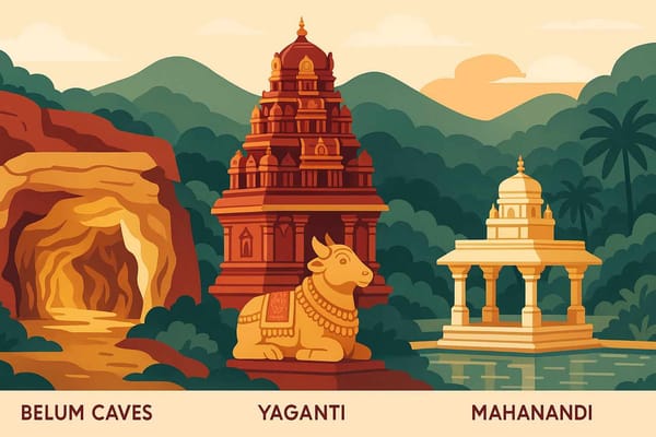 A Spiritual Circuit: Belum Caves, Yaganti, and Mahanandi Today